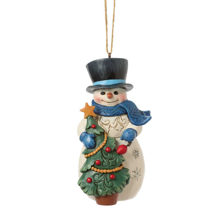Enesco Snowman with Tree Ornament