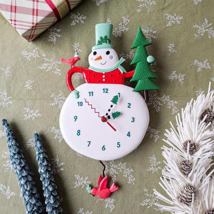 Enesco Snowy Joy Clock