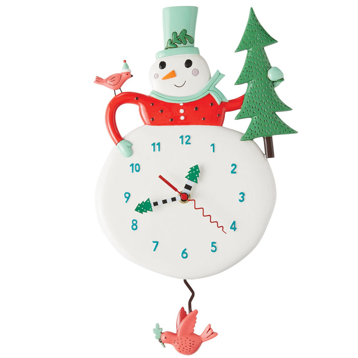 Enesco Snowy Joy Clock