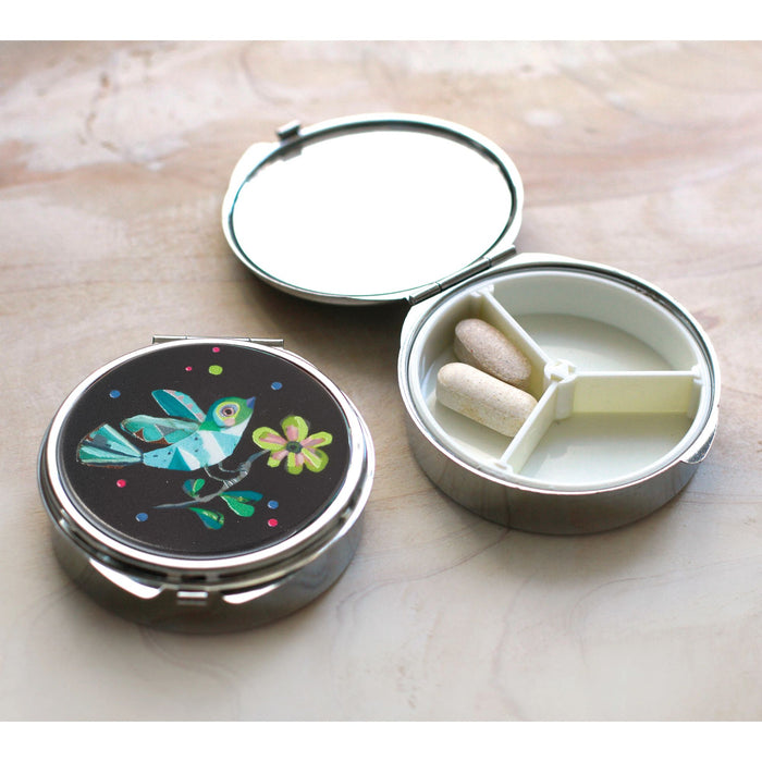 Enesco Songbird Pill Box