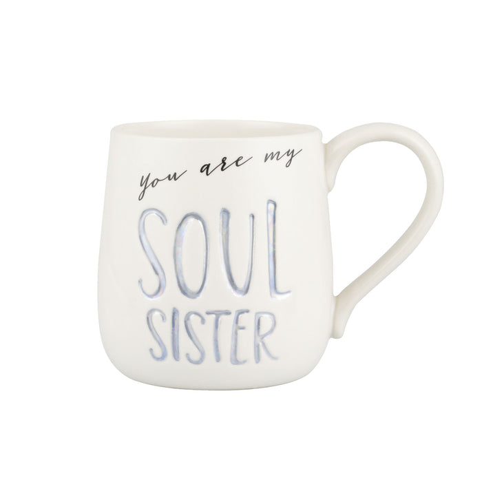 Enesco SOUL SISTER ETCHED MUG