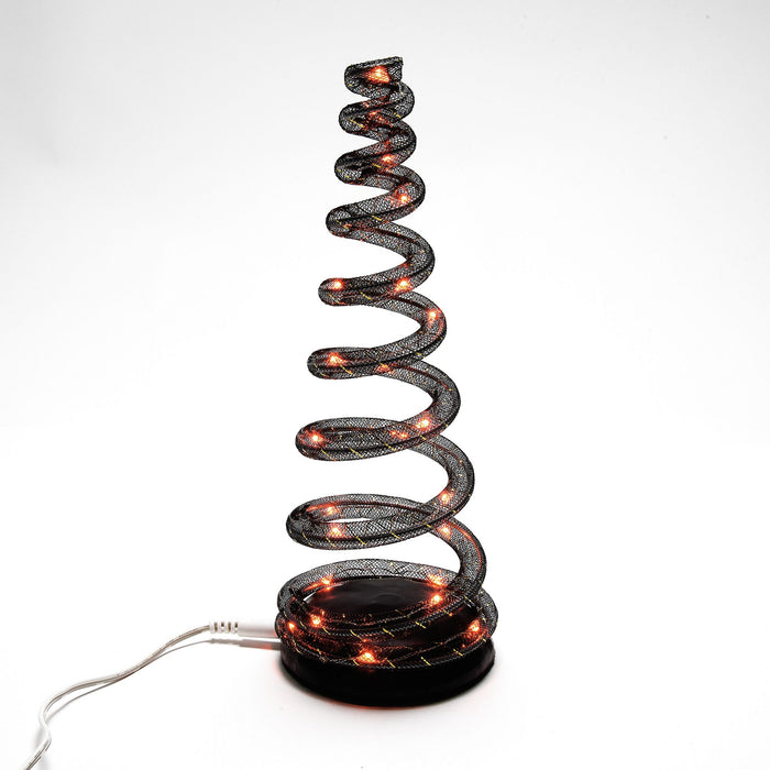 Enesco Spiralight LED Tree Orange