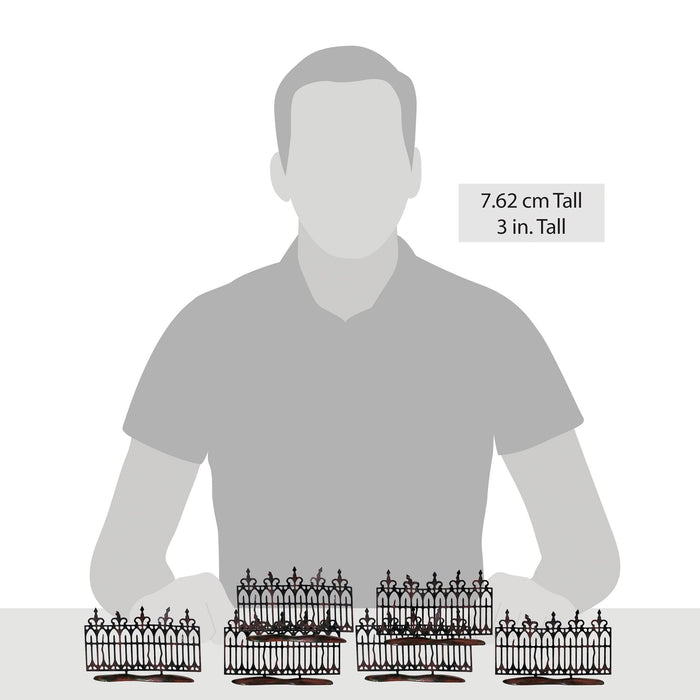 Enesco Spooky Wrought Iron Fence