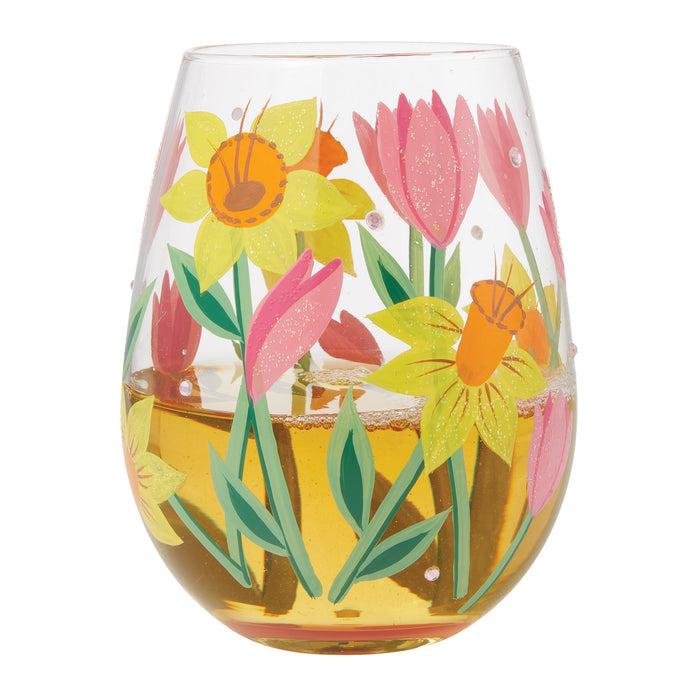 Enesco Spring Bloom Stemless Wine
