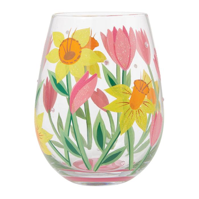 Enesco Spring Bloom Stemless Wine