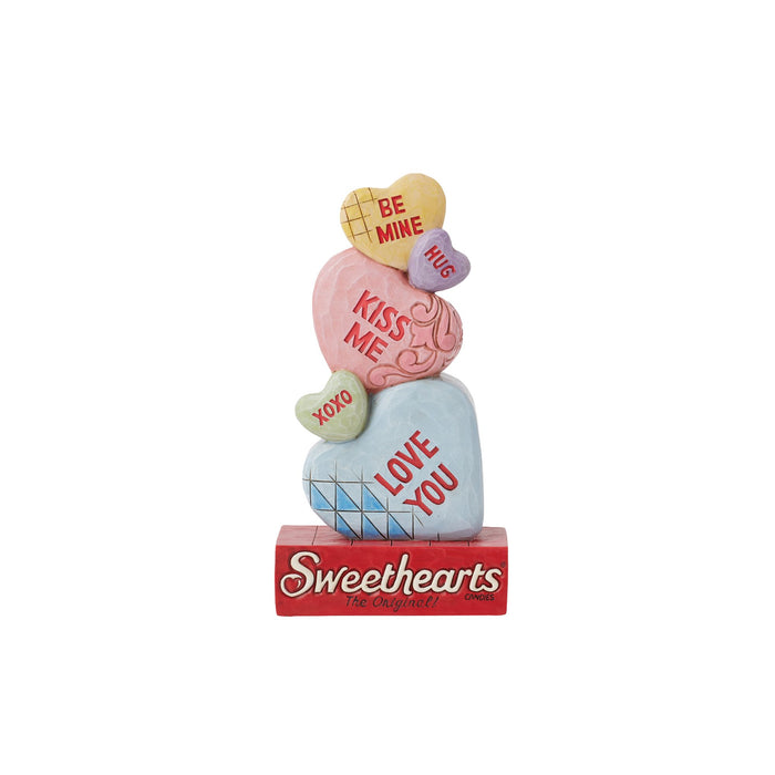Enesco Stacked Message Hearts