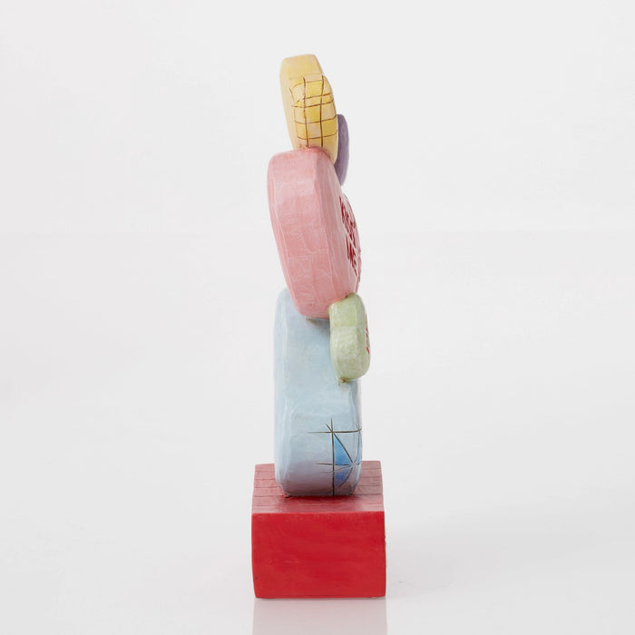 Enesco Stacked Message Hearts