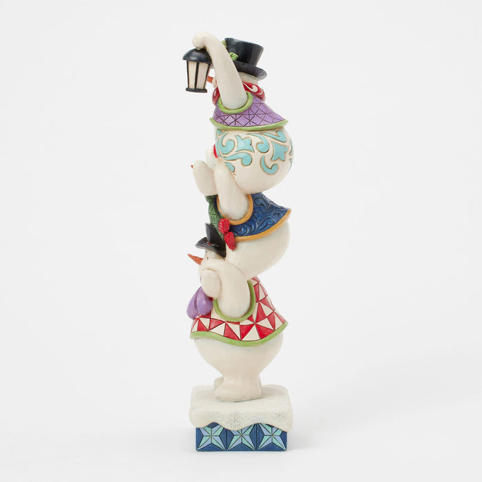 Enesco Stacked Snowmen Figurine