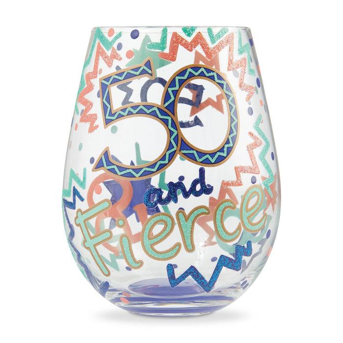 Enesco Stemless 50 and Fierce