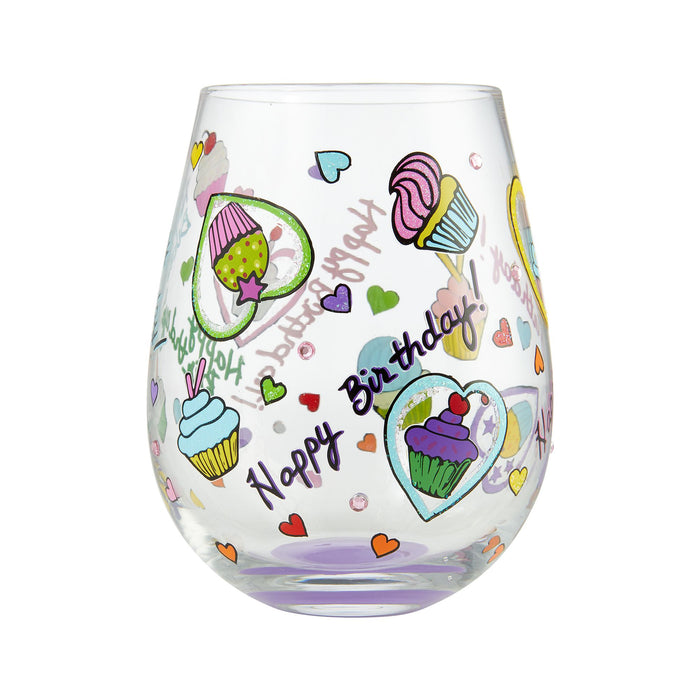 Enesco Stemless Birthday Cupcakes