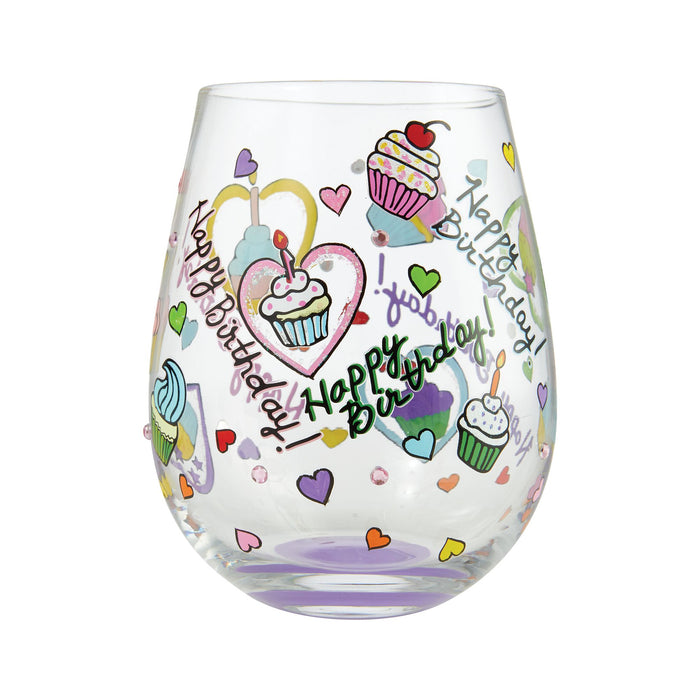 Enesco Stemless Birthday Cupcakes
