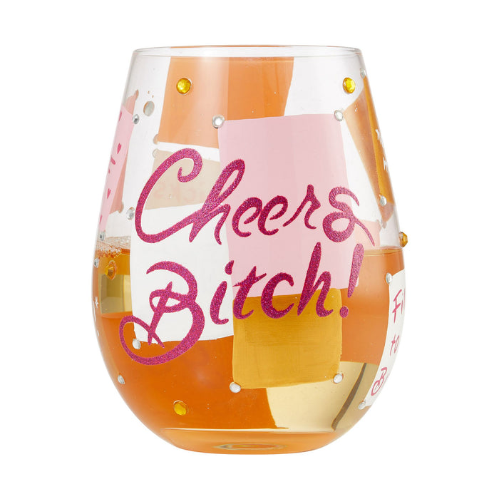Enesco Stemless Cheers Bitch