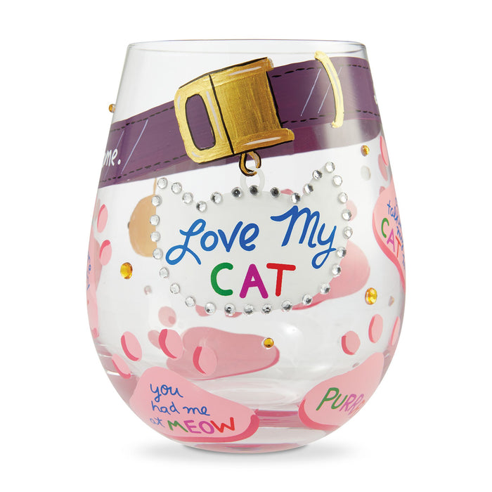 Enesco Stemless Love My Cat