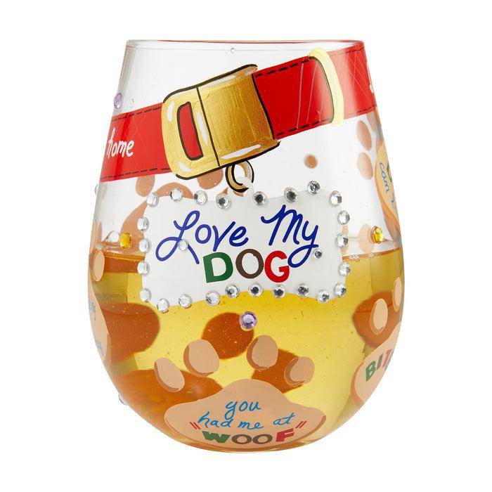 Enesco Stemless Love My Dog