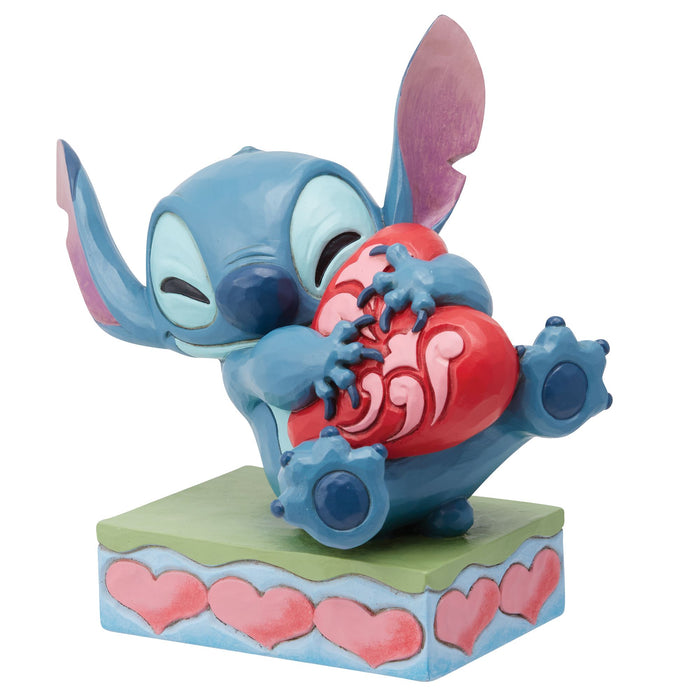 Enesco Stitch Hugging Heart