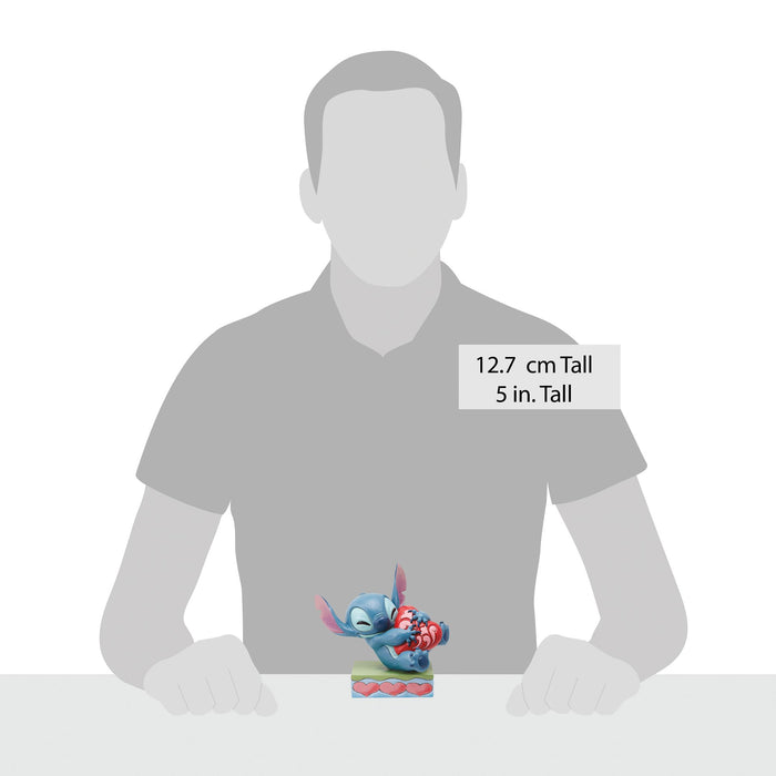 Enesco Stitch Hugging Heart