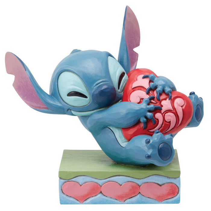 Enesco Stitch Hugging Heart