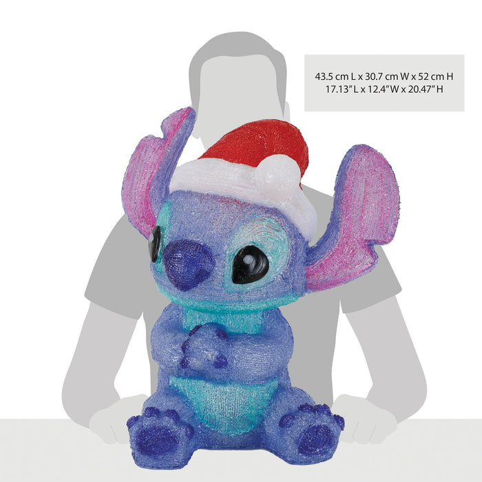 Enesco Stitch LG Acrylic Lit Statue