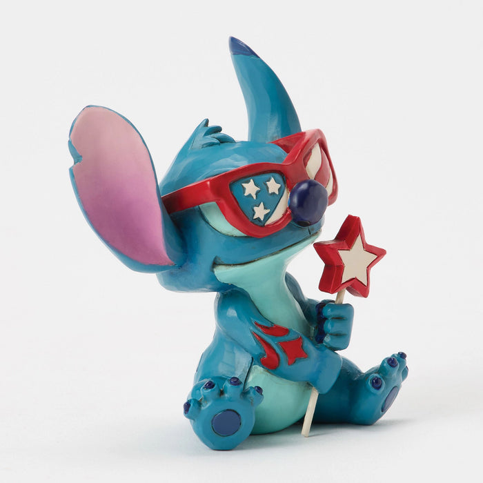 Enesco Stitch Patriotic Mini