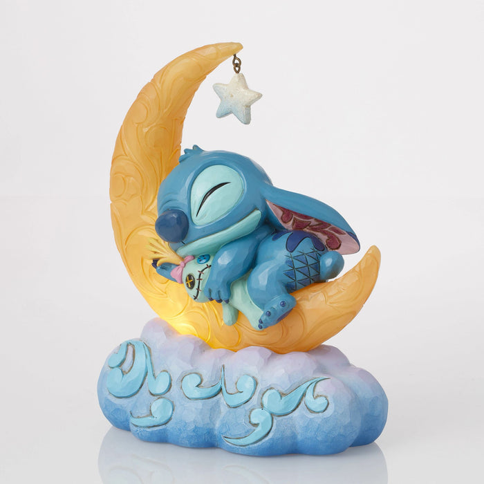 Enesco Stitch & Scrump On LED Moon