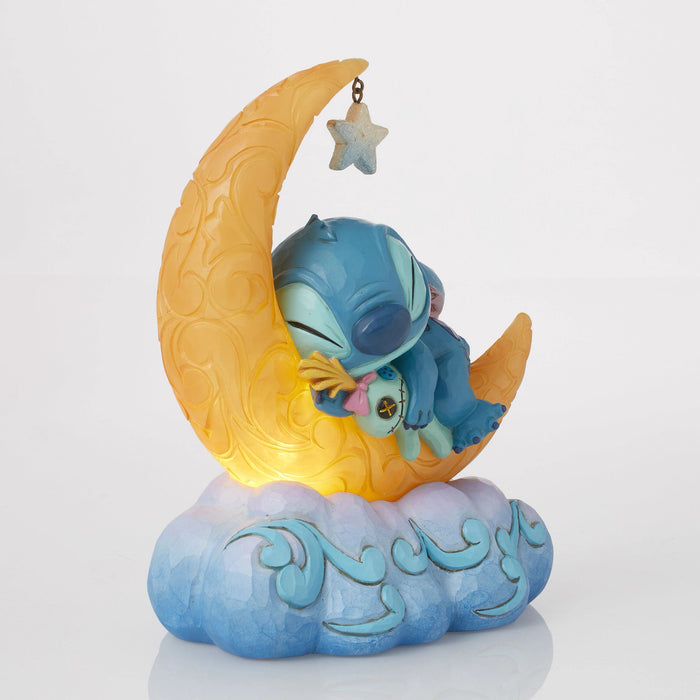 Enesco Stitch & Scrump On LED Moon