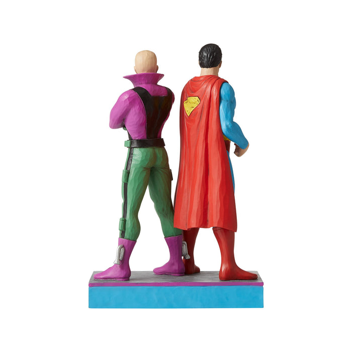 Enesco Superman And Lex Luthor