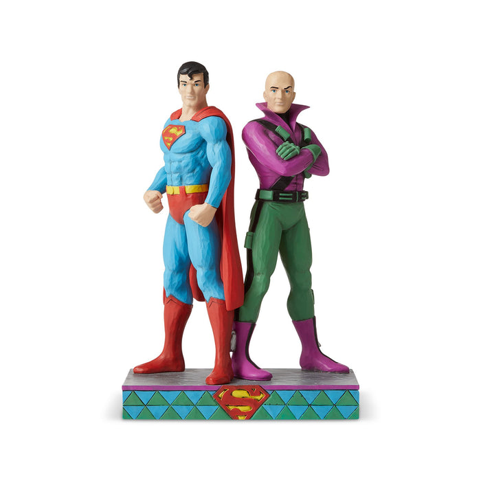 Enesco Superman and Lex Luthor