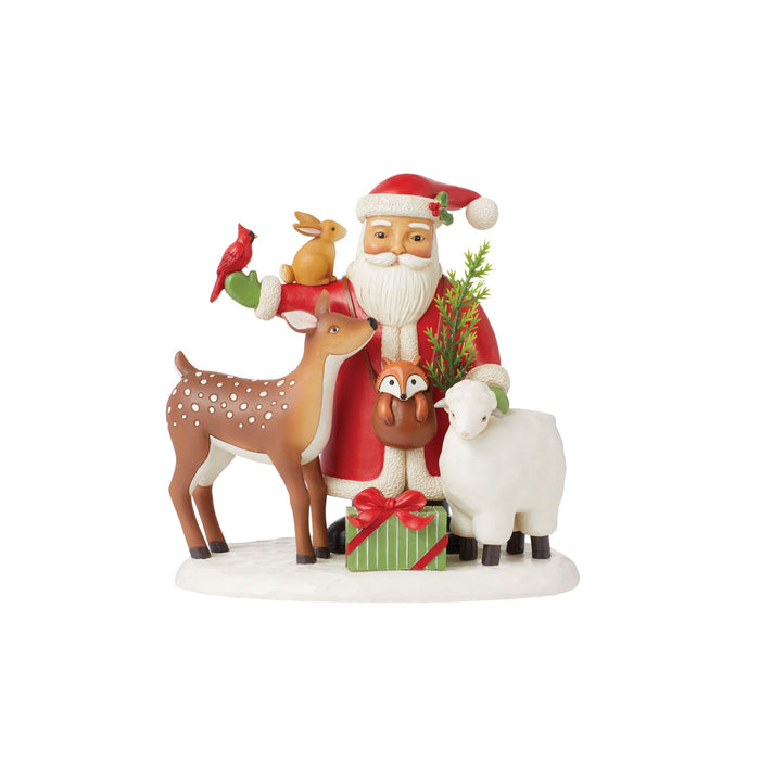 Enesco Sweet Forest Friends Santa