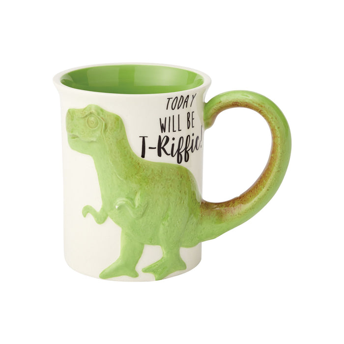 Enesco T-RIFFIC TEA REX SCULPTED MUG