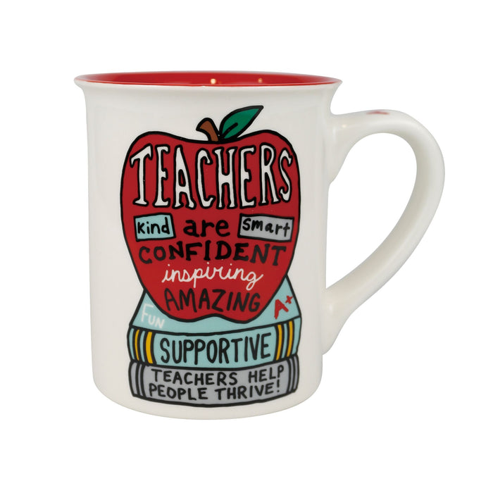 Enesco Teacher Apple 16 oz Mug