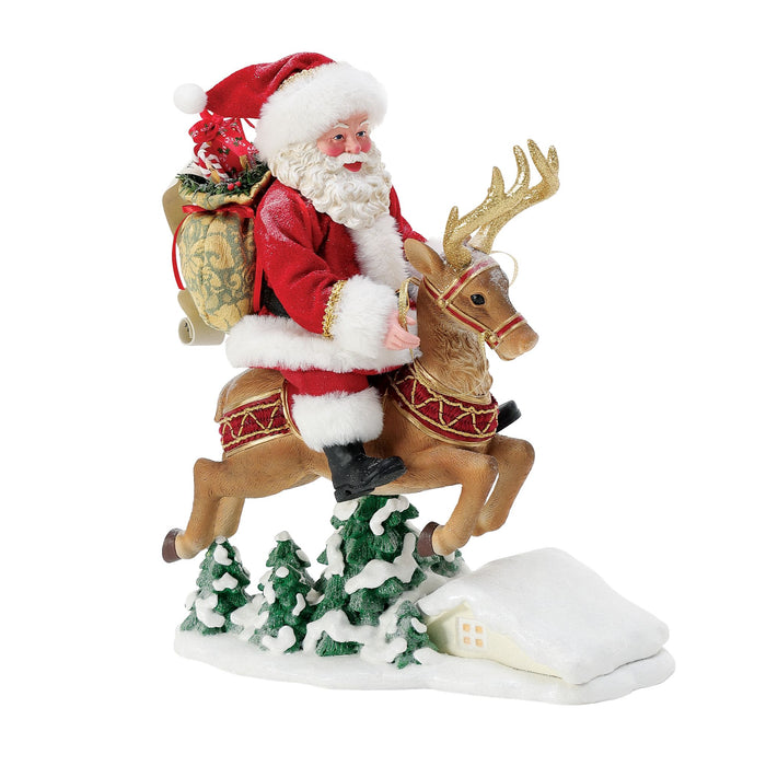 Enesco Ten Santas Leaping