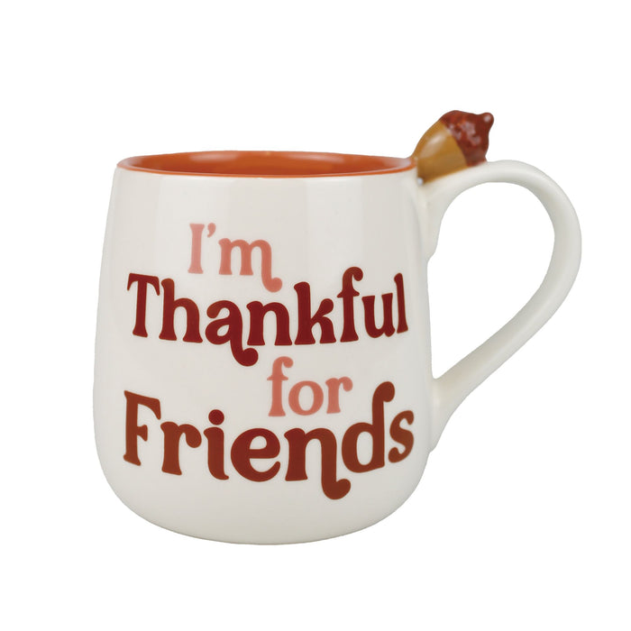 Enesco Thankful Friends Acorn Mug