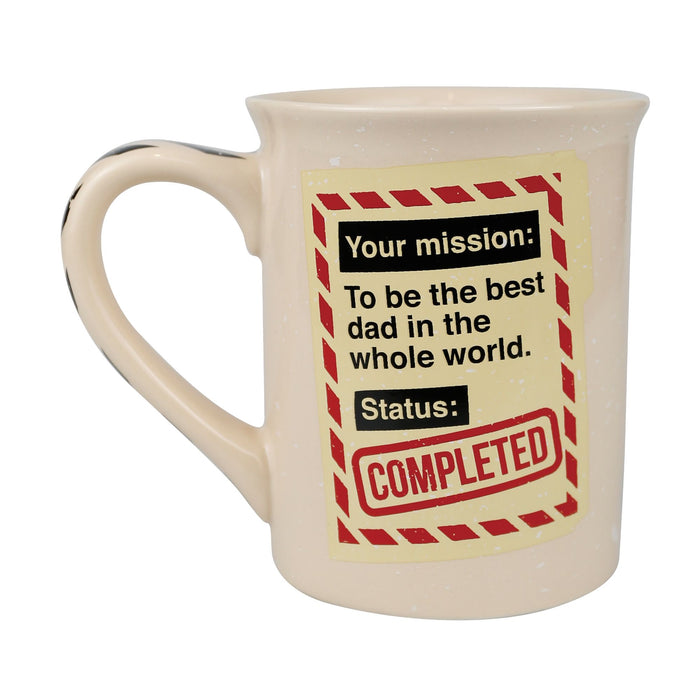 Enesco Top Secret Dad 16 Oz Mug