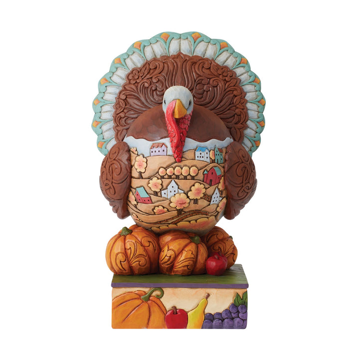 Enesco Traditional Turkey Scene Fig