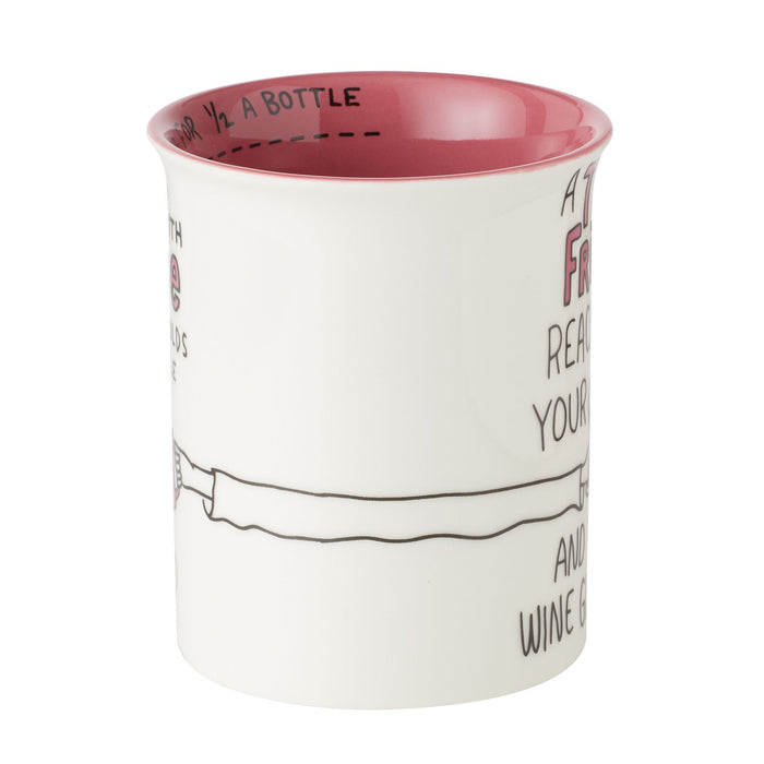 Enesco True Friend Wine Mug
