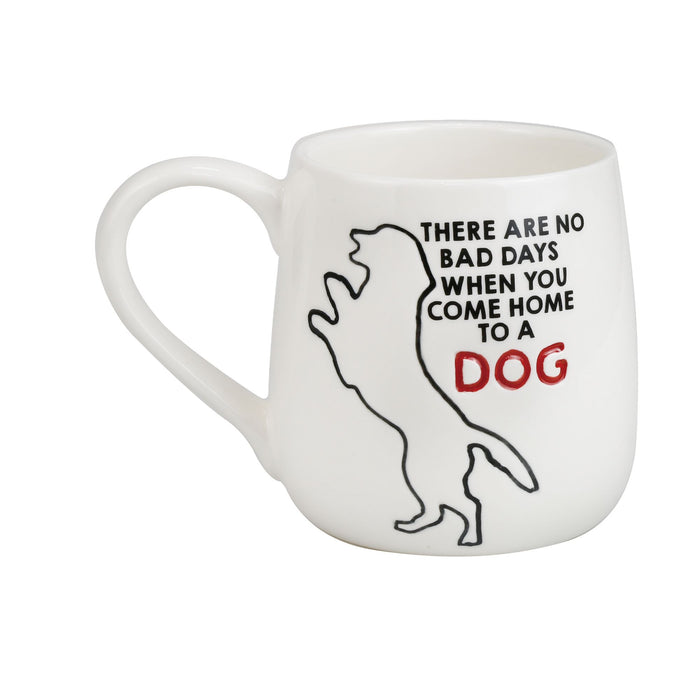 Enesco True Love Dog Etched Mug