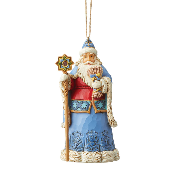 Enesco Ukrainian Santa Ornament