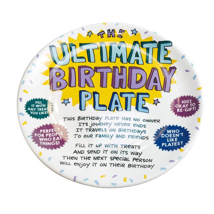 Enesco Ultimate Birthday Large Plate
