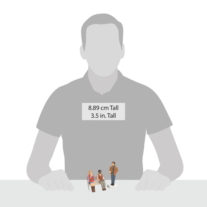 Enesco Village Hipsters Set Of 3