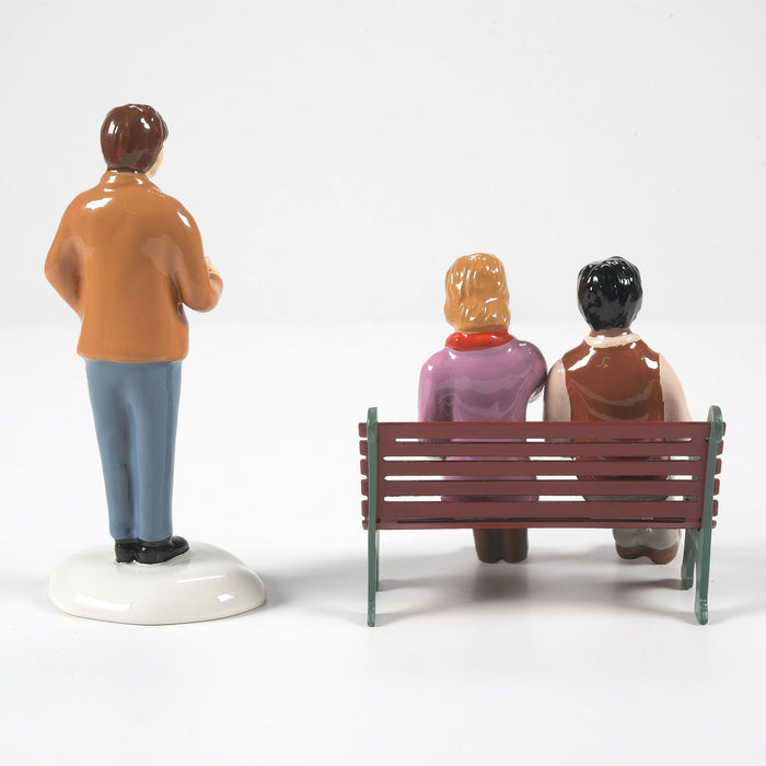 Enesco Village Hipsters Set Of 3