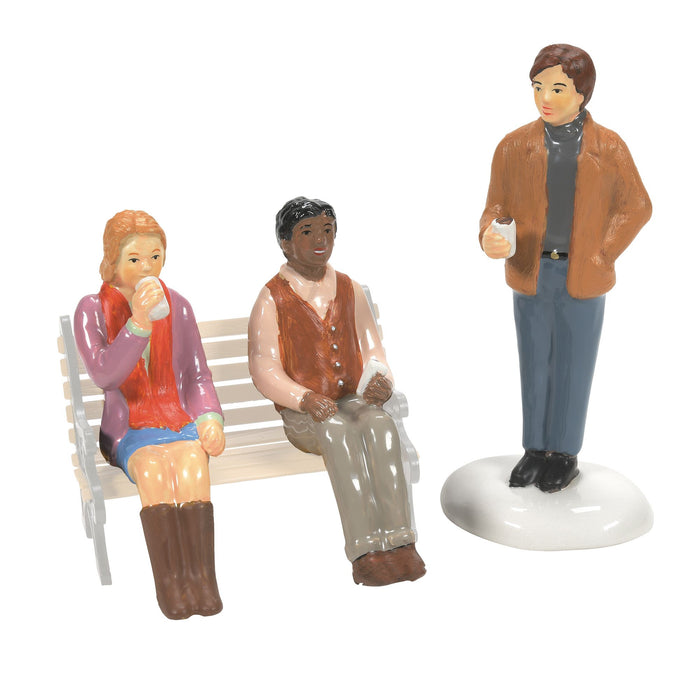 Enesco Village Hipsters set of 3