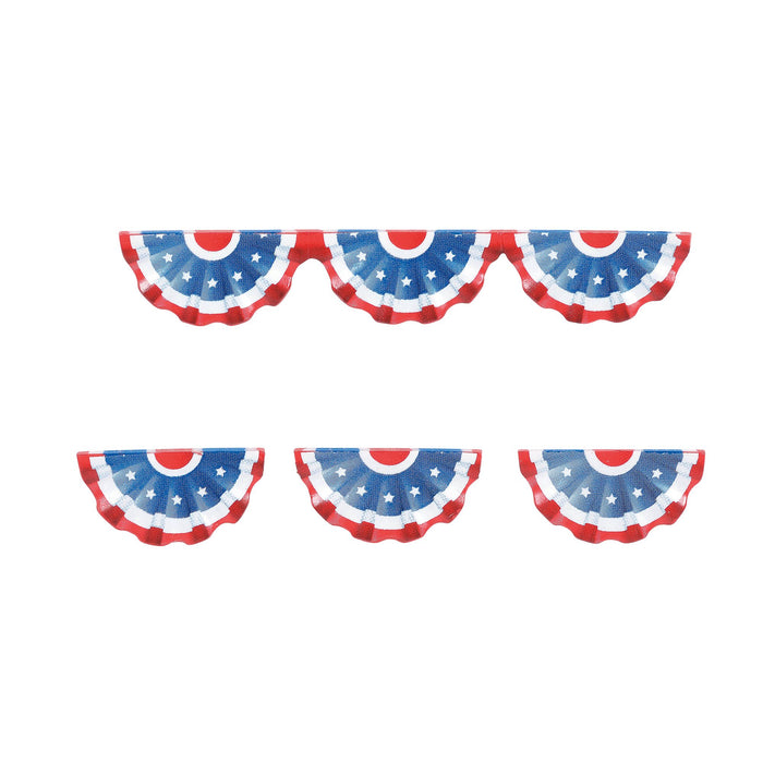 Enesco Village Patriotic Bunting