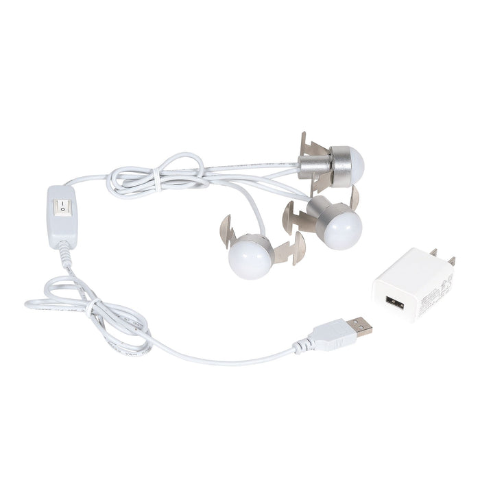 Enesco Village USB LED 3 Light Set