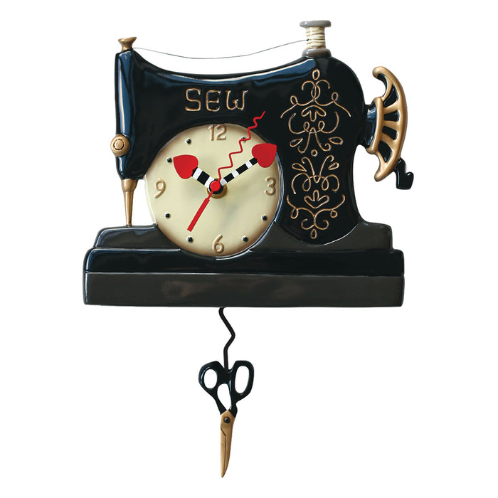 Enesco Vintage Stitch Clock