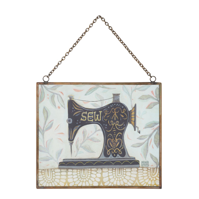 Enesco Vintage Stitch Suncatcher