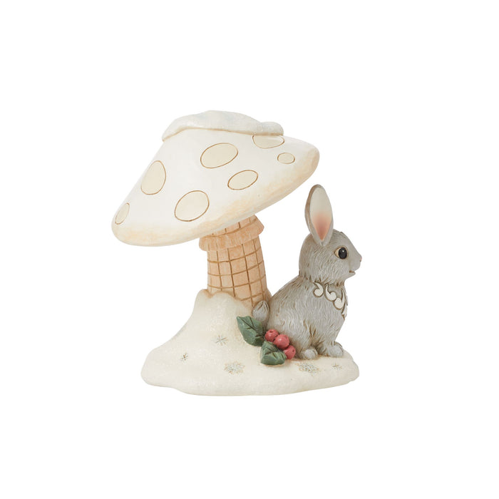 Enesco Wdlnd Bunny Mushroom Fig