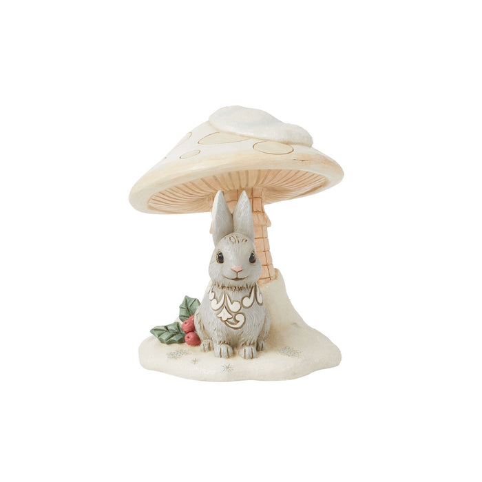 Enesco Wdlnd Bunny Mushroom Fig