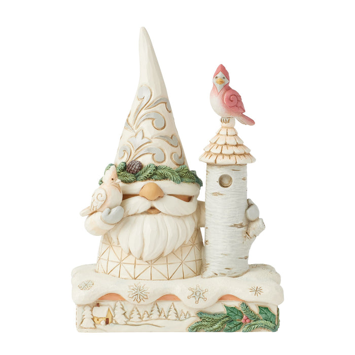 Enesco Wdlnd Gnome with Birdhouse Fig