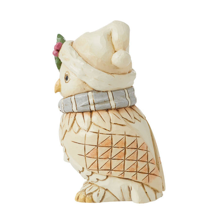 Enesco Wdlnd Owl With Scarf Fig