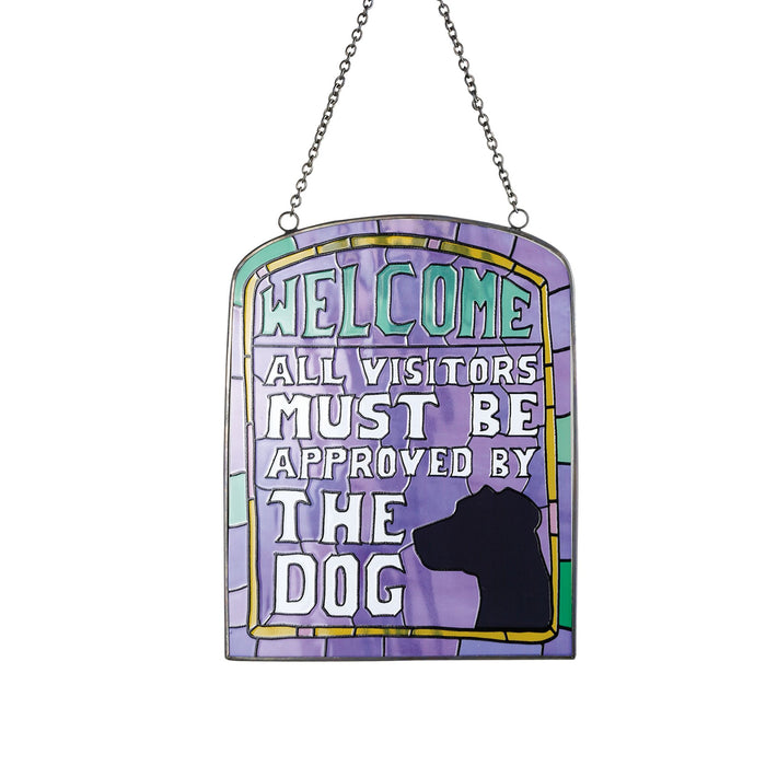 Enesco Welcome Dog Suncatcher
